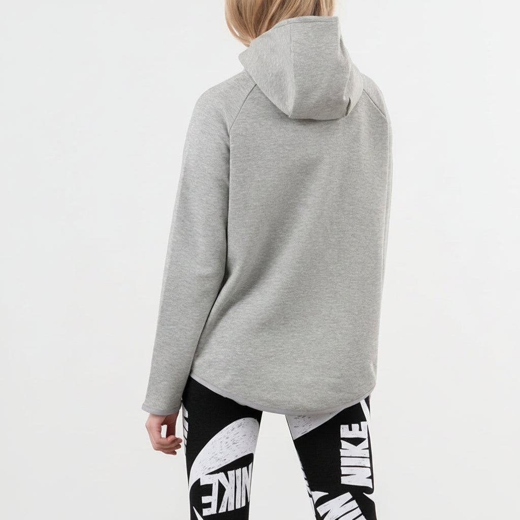 Nike Sportswear Damen Hoodie mit Kapuze – Grau – BV7565-063