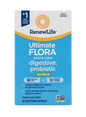 RenewLife Ultimate Flora Extra Care Digestive Probiotic – 50 Milliarden KBE – 12 Stämme – 30 vegetarische Kapseln