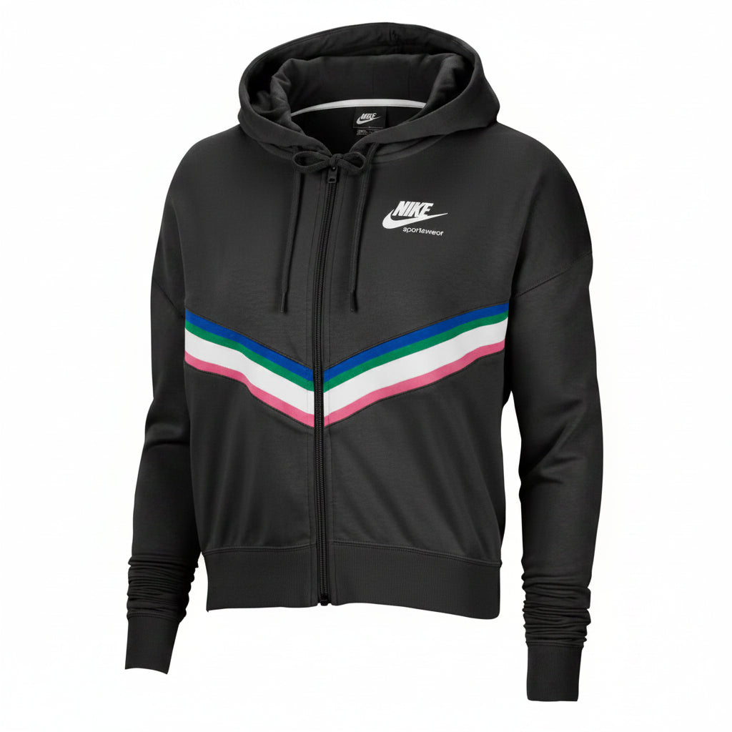 Nike Sportswear Damen Hoodie Schwarz – XL – Baumwollmix – CU5902-010