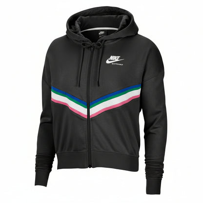 Nike Sportswear Damen Hoodie Schwarz – XL – Baumwollmix – CU5902-010