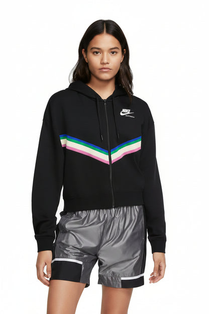 Nike Sportswear Damen Hoodie Schwarz – XL – Baumwollmix – CU5902-010