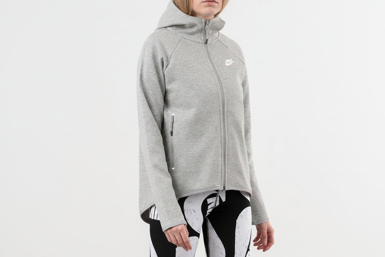 Nike Sportswear Damen Hoodie mit Kapuze – Grau – BV7565-063