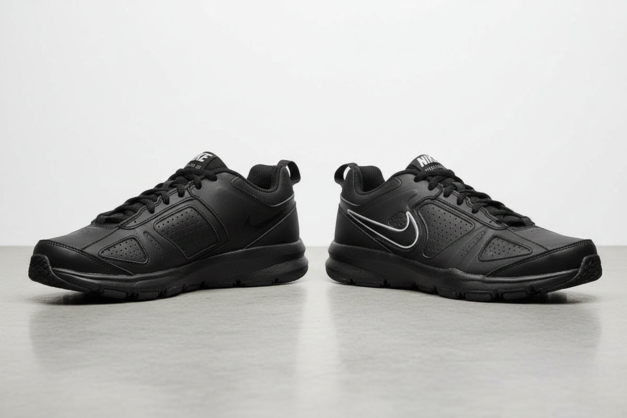 Nike T-Lite XI Herren Sneaker – Schwarz (Black/Black)