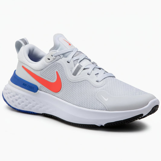 Nike React Miler – Pure Platinum / Bright Crimson – Size EU 45.5