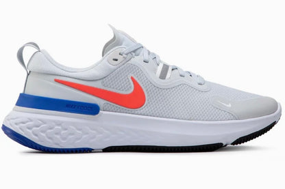 Nike React Miler – Pure Platinum / Bright Crimson – Size EU 45.5