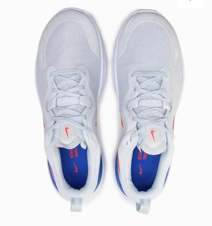 Nike React Miler – Pure Platinum / Bright Crimson – Size EU 45.5