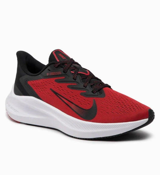 Nike Zoom Winflo 7 Herren Laufschuhe – University Red/Black/White – EU 43