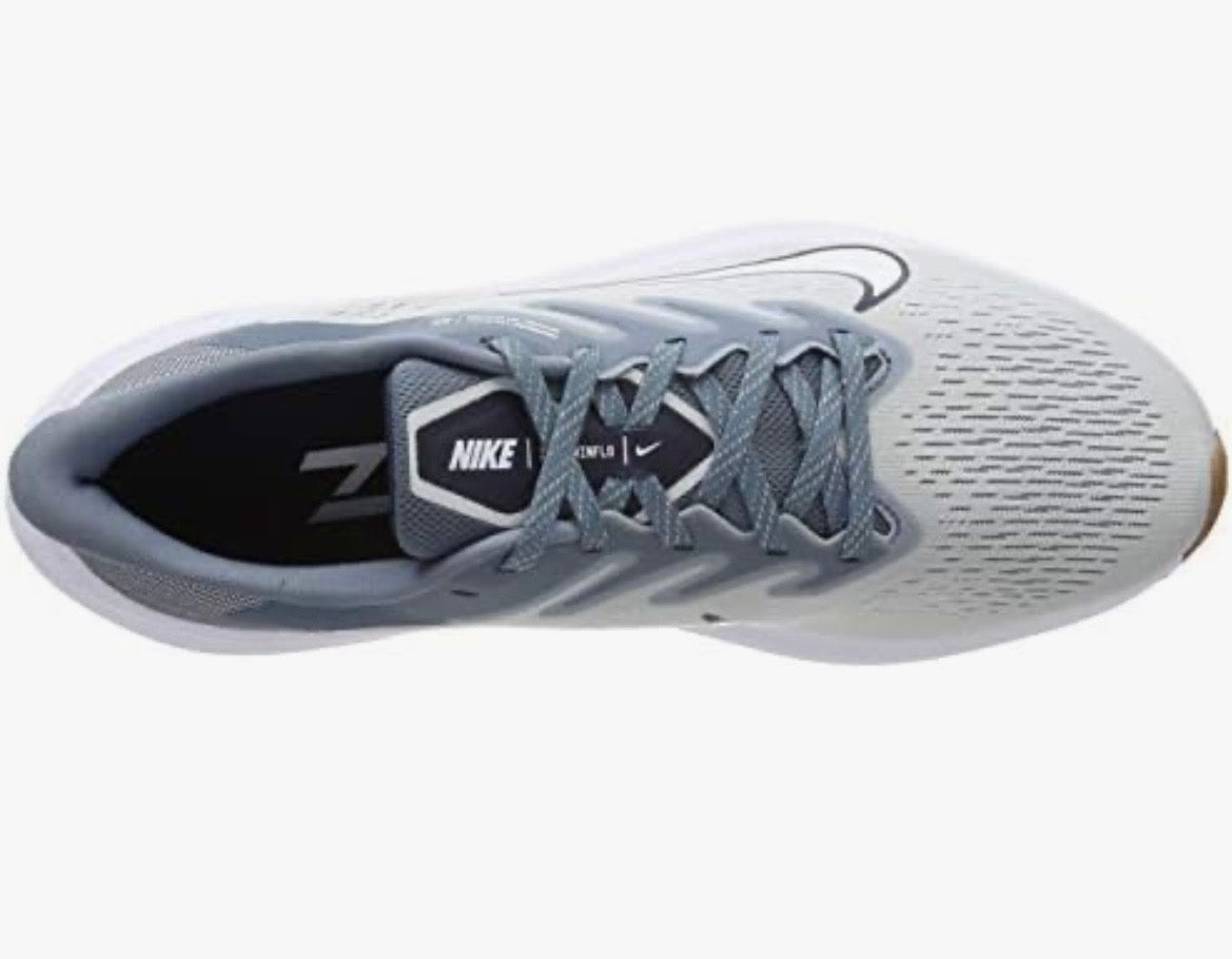 Nike Zoom Winflo 7 Herren Laufschuhe Photon Dust/White/Obsidian – Größe EUR 42