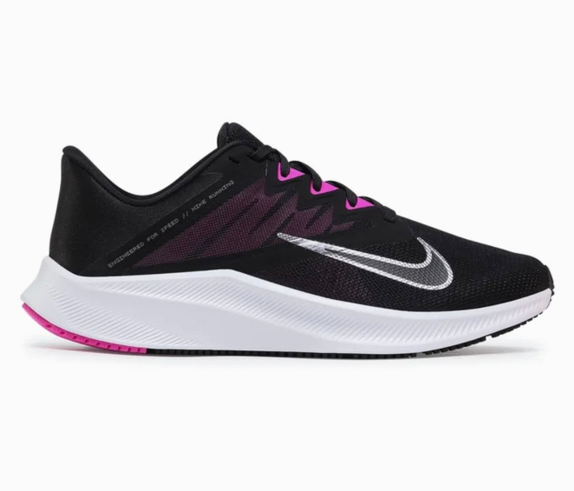 Nike Quest 3 Damen Laufschuhe Schwarz / Metallic Cool Grey – CD0232-007 – EU 40.5