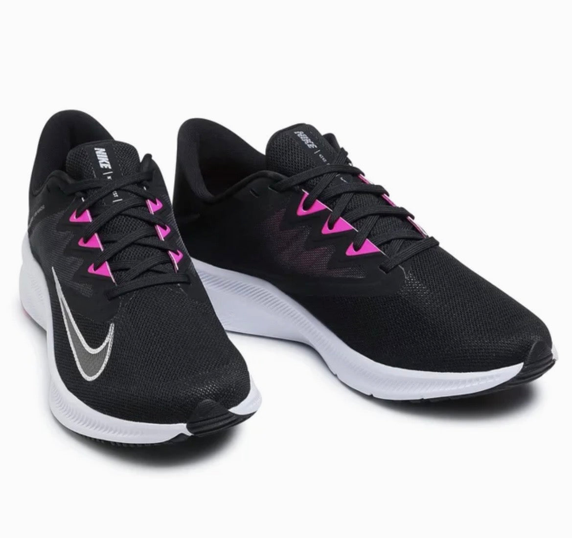 Nike Quest 3 Damen Laufschuhe Schwarz / Metallic Cool Grey – CD0232-007 – EU 40.5