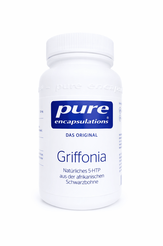Pure Griffonia Natürliches 5 - HTP aus der afrikanischen Schwarzbohne (180 Kapseln)MHD 07/2026 🔥reduziert kaufen | mala - health
